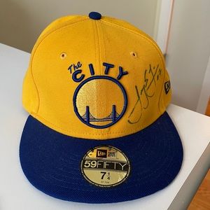 Authentic SIGNED Jeremy Lin NBA Warriors Hat
